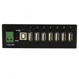 Startech ST7200USBM Mountable Rugged Industrial 7 Port Usb 2.0 Hub - A