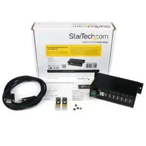 Startech ST7200USBM Mountable Rugged Industrial 7 Port Usb 2.0 Hub - A