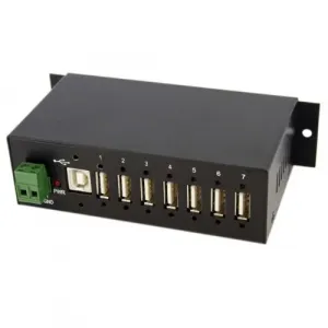 Startech ST7200USBM Mountable Rugged Industrial 7 Port Usb 2.0 Hub - A