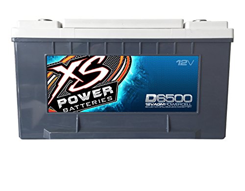 Xs D6500 65 Agm Battery Ma: 3900a Ca: 1070 Ah:  75  3000w  4000w