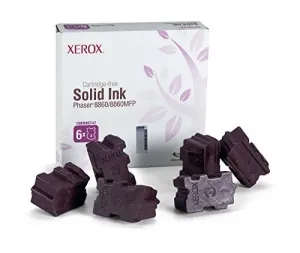 Original Xerox 108R00747 Magenta Solid Ink (6 Sticksbox) (total Box Yi