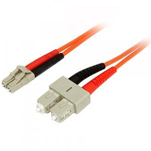 Startech 50FIBLCSC10 10m Multimode 50 125 Duplex Fiber Patch Cable Lc 