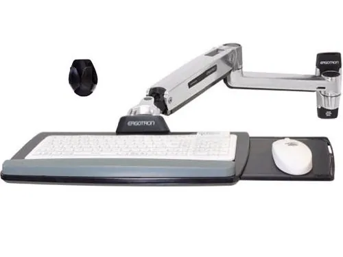 Ergotron 45-354-026 Lx Sit-stand Wall Mount Keyboard Arm.ergonomically