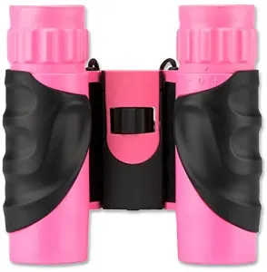 Barska AB12418 10x25 Pink Waterproof Compact Binoculars Blue Lens