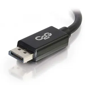 C2g 54424 20ft Displayport Cable With Latches - 4k - Mm - Black