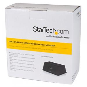 Startech SDOCKU33EBV .com Single Bay Usb 3.0  Esata To Sata Hard Drive