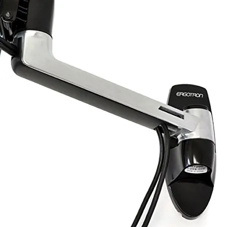 Ergotron 45-268-026 Lx Hd Wall Mount Swing Arm.offers A Flexible Alter