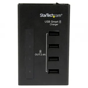 Startech ST4CU424 4-port Charging Station For Usb Devices - 48w9.6a - 