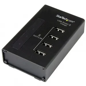 Startech ST4CU424 4-port Charging Station For Usb Devices - 48w9.6a - 