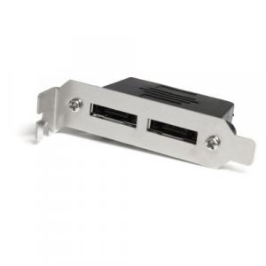 Startech KZ9045 .com 2 Port Low Profile Sata To Esata Plate Adapter - 