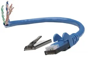 Intellinet 342568 1.5 Ft Blue Cat6 Snagless Ethernet Patch Cable