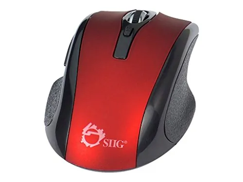 Siig JK-WR0912-S2 Mouse Jk-wr0912-s2 2.4ghz 6-button Ergonomic Wireles