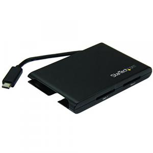 Startech 2SD4FCRU3C Startec Accessory  Dual-slot Sd Card Readerwriter 