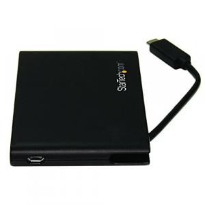 Startech 2SD4FCRU3C Startec Accessory  Dual-slot Sd Card Readerwriter 