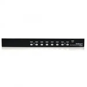 Startech SV831DVIU 8 Port 1u Rackmount Dvi Usb Kvm Switch - Control Up