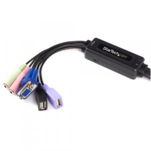 Startech U77377 .com 2 Port Usb Vga Cable Kvm Switch With Audio - 2 X 