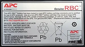 RBC5 | Apc - Schneider Electric Replacement Battery No 5