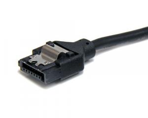 Startech LSATARND12 12in Latching Round Sata Cable