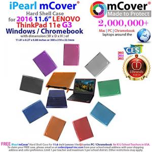 Ipearl MCOVERL11EG3PUR Purple  Mcover Hard Shell Case For New 2016 11.