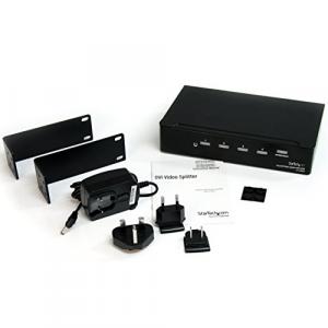 Startech DM7754 .com 4 Port Dvi Video Splitter With Audio - 1 X Dvi-i 