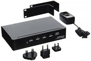 Startech DM7754 .com 4 Port Dvi Video Splitter With Audio - 1 X Dvi-i 