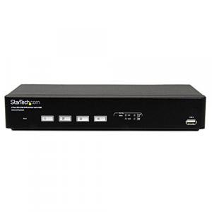 Startech XU7568 Sv431dviuddm 4port Usb Dvi Kvm Switch W Ddm Fast Switc