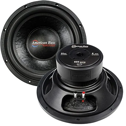 American XO1544 Usa Hd 10d2 Hd10d2 2000 Watts Max Dual 2ohm 10 Inch Su