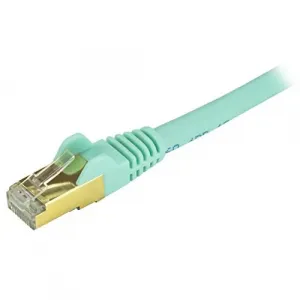 Startech C6ASPAT25AQ 25ft Cat6a Ethernet Cable - 10 Gigabit Category 6