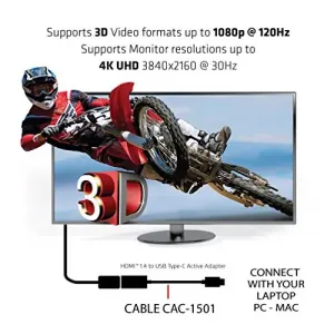 Club CAC-1080 Dp 1.4 To Hdmi 2.0b Hdr Adapter