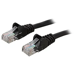 A3L791-10-BLK | Belkin 10FT CAT5E PATCH CABLE, UTP, BLACK