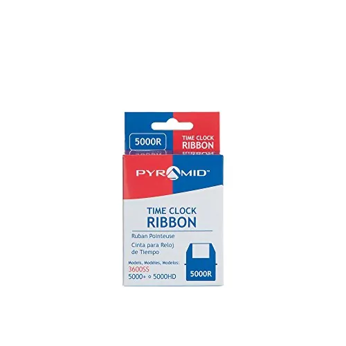 Pyramid 5000R Pyramid Time Replacement Ribbon For 3600  5000 Models