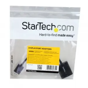 Startech DP2VGA3 Displayport To Vga Adapter, Active Dp To Vga Converte