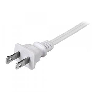 Startech VW2476 6 Ft White Laptop Power Cord - Nema 1-15p To C7 Connec