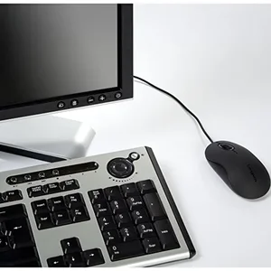 AMU80US | Targus 3-Button USB Wired Optical Laptop Mouse