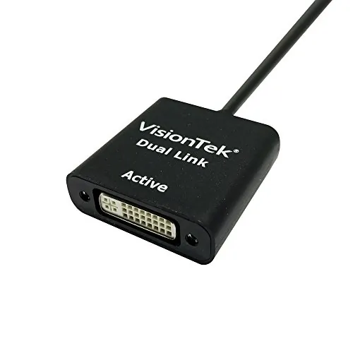 Visiontek 900639 Active Displayport To Dual Link Dvi-d Adapter