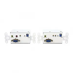 Startech STUTPWALLA Vga Wall Plate Video Extender Over Cat5 With Audio