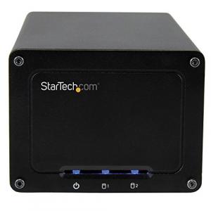 Startech S252BU313R Usb 3.1 External Enclosure For Dual 2.5inch Sata D