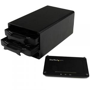 Startech S252BU313R Usb 3.1 External Enclosure For Dual 2.5inch Sata D