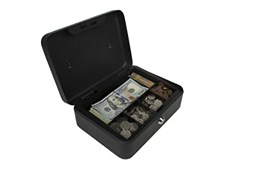 Royal RSCB-200 Full Size Steel Cash Box 1bill