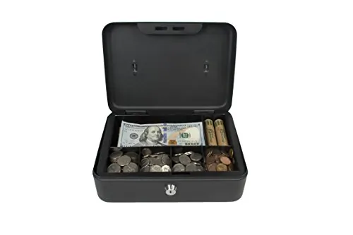 Royal RSCB-200 Full Size Steel Cash Box 1bill