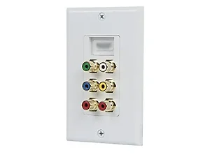 12100 | Monoprice HDMI Wall Plate with 1 HDMI Female to