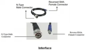 Trendnet TEW-L208 Lmr200 Sma To N-type Cable 8m