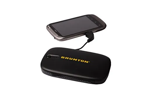 Brunton F-HEAVY-BK Heavy Metal, 5500 Mah, 5x Charge, Black