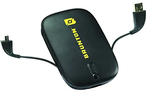 Brunton F-HEAVY-BK Heavy Metal, 5500 Mah, 5x Charge, Black