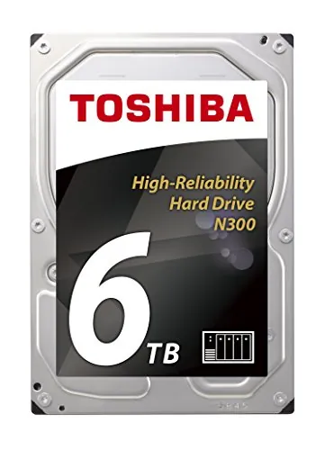 Toshiba HDWN160XZSTA 6tb Nas Internal Hard Drive  7200rpm 128mb (n300)