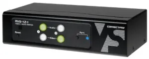 Connectpro QV7883 Avs Audio-video Switchbox - 1920 X 1440 - Vga, Svga,