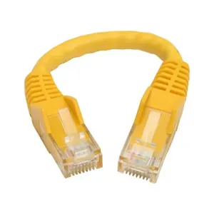 Tripp N201-06N-YW Premium Cat6 Gigabit Snagless Molded Utp Patch Cable