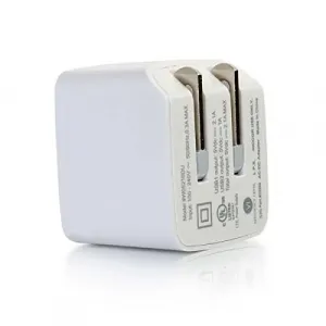 C2g 22322 2-port Usb Wall Charger - Ac To Usb Adapter - 5v 2.1a Output