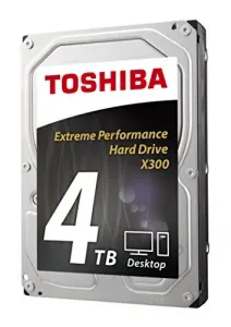 Toshiba HDWE140XZSTA 4tb Performance Desktop And Gaming Internal Hdd 7