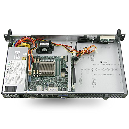 Supermicro SYS-5018A-LTN4 2c Atom Rear I0 Sce-504-203b